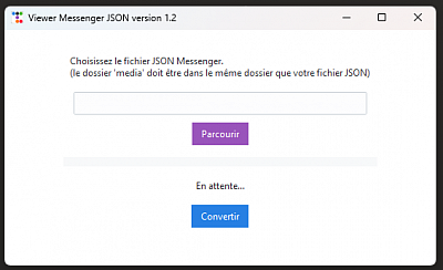 Viewer Messenger JSON